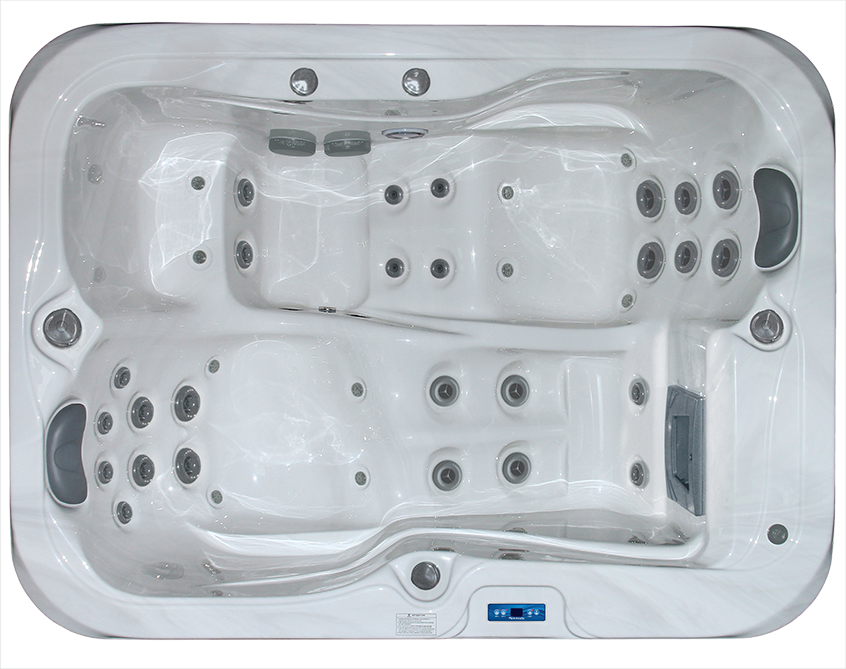 Urban Lite Skyline Hot Tub 3 Person Spa Riptide Pools